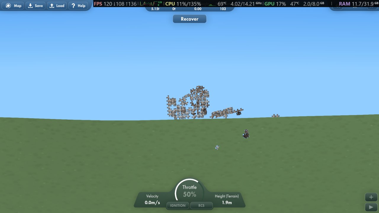 rcs module for heavy crafts Spaceflight Simulator