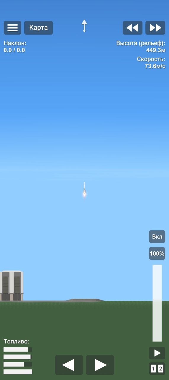 Realistic proton M Spaceflight Simulator