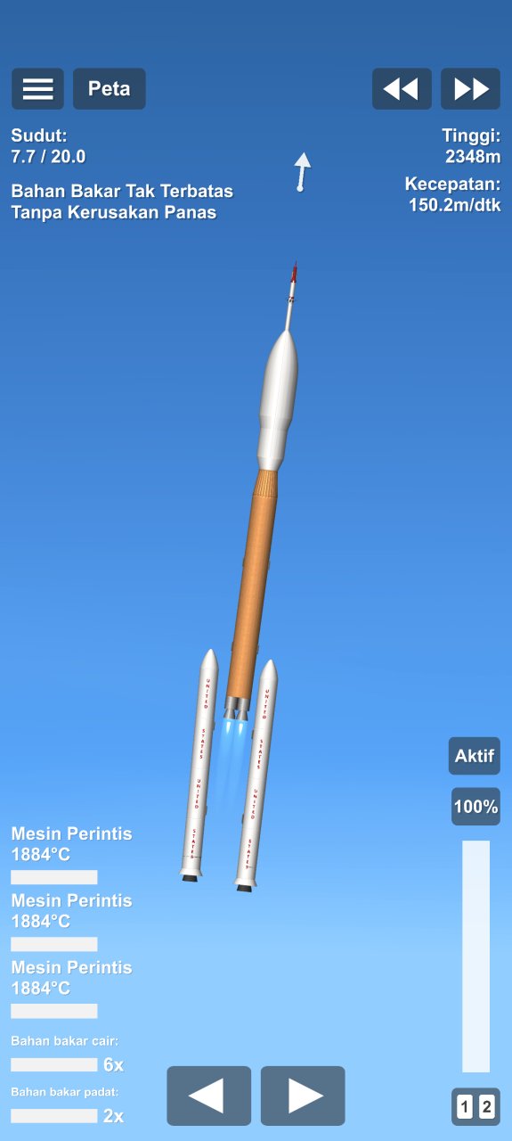 Realistic Sls Rocket Spaceflight Simulator