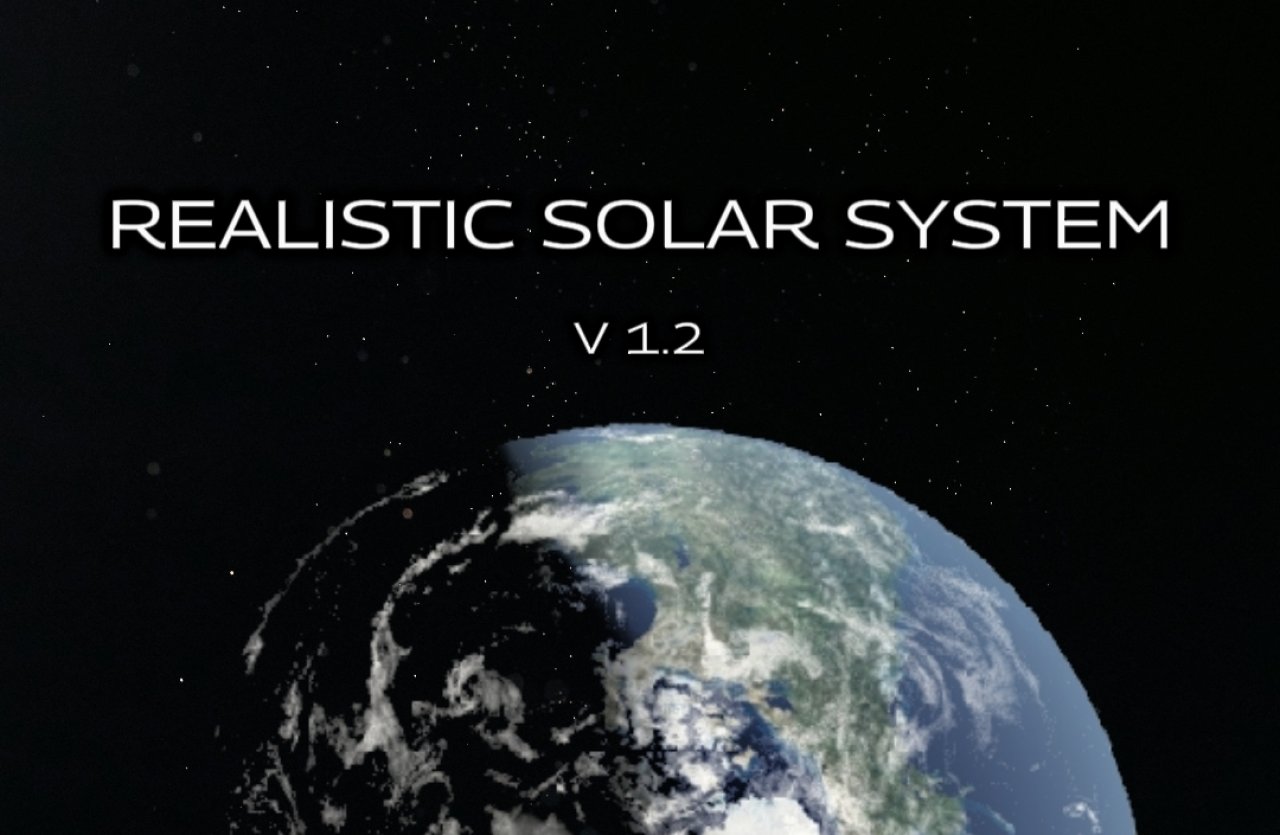 REALISTIC SOLAR SYSTEM V1.2 Spaceflight Simulator