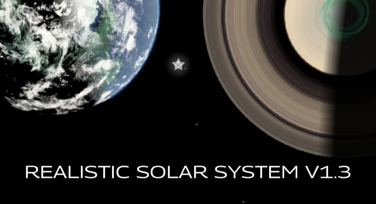 REALISTIC SOLAR SYSTEM V1.3 Spaceflight Simulator