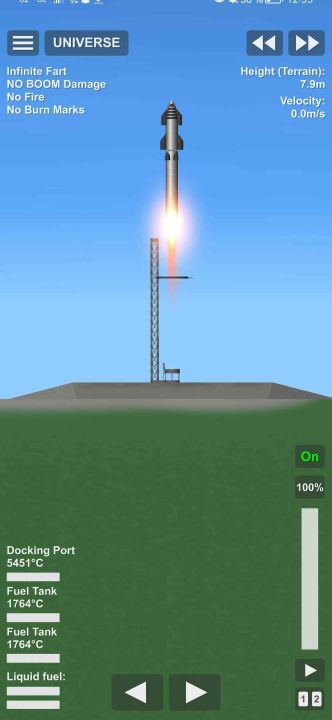 Rocket for Spaceflight Simulator • SFS UNIVERSE