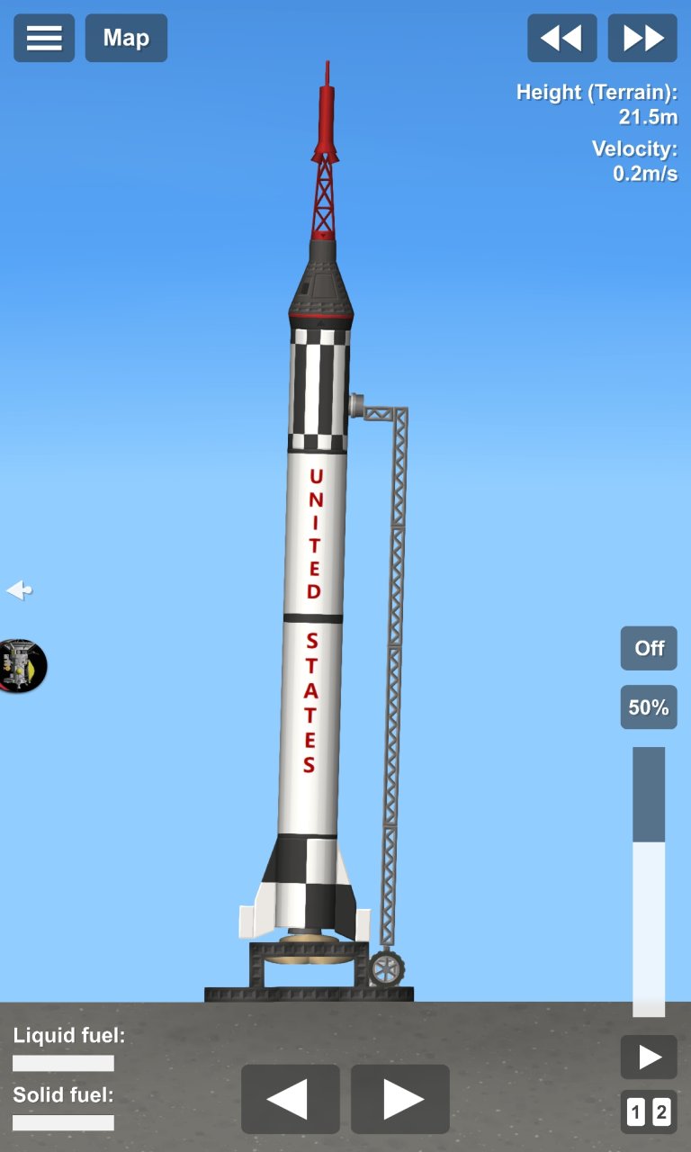 redstone atlas Spaceflight Simulator