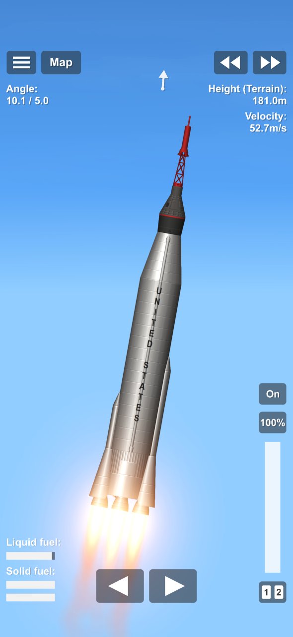 Redstone + Atlas Prebuilt Spaceflight Simulator