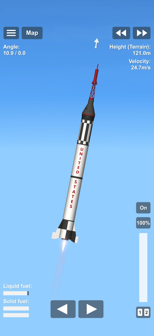 Redstone + Atlas Prebuilt Spaceflight Simulator