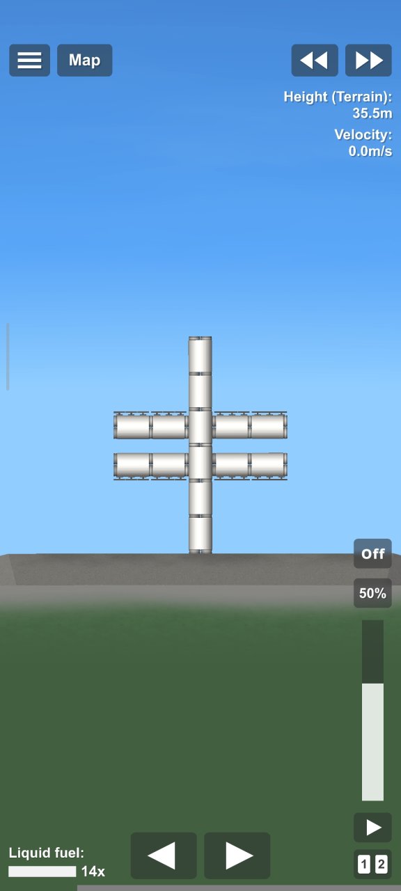Refuel orbital Station Spaceflight Simulator
