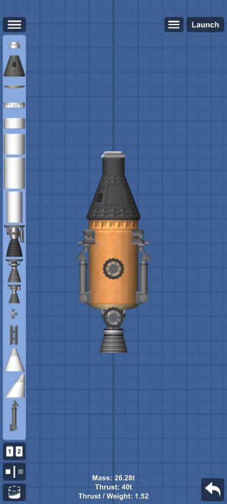 Ren Lander Blueprint for Spaceflight Simulator / SFS BP