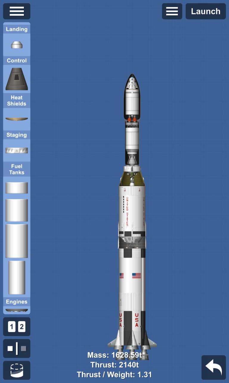 Retrograde 1v for Spaceflight Simulator