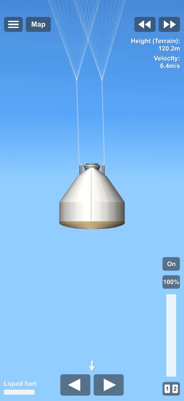 Reusable les capsule Spaceflight Simulator
