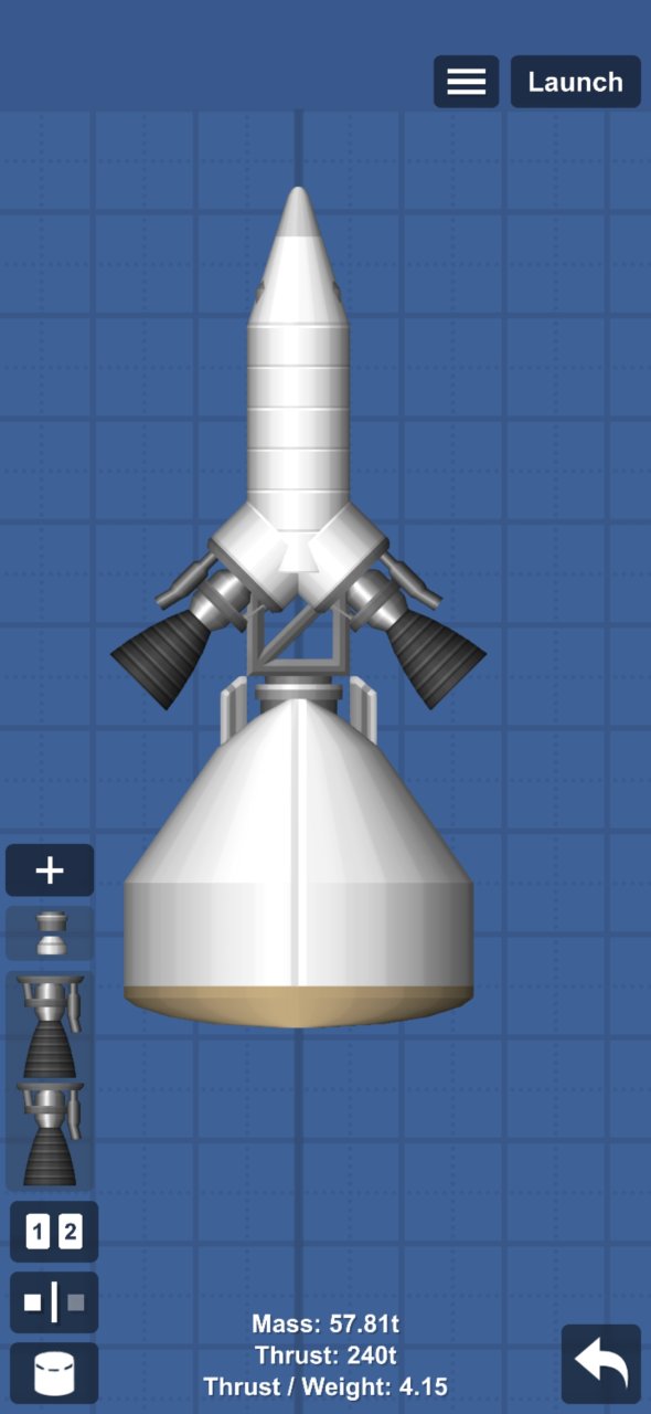 Reusable les capsule Spaceflight Simulator