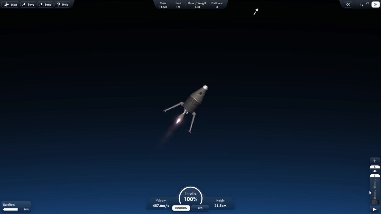 RicaLiao - Starter Rocket V2 Spaceflight Simulator