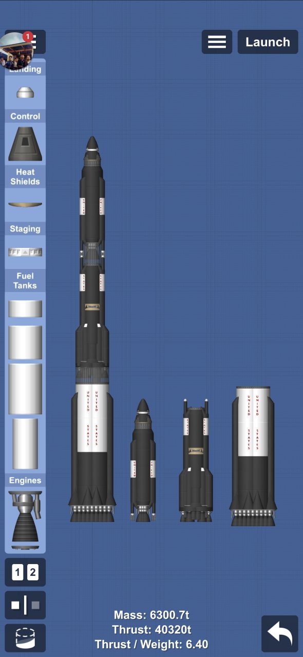 RLSR (Real Life Size Rocket) Spaceflight Simulator