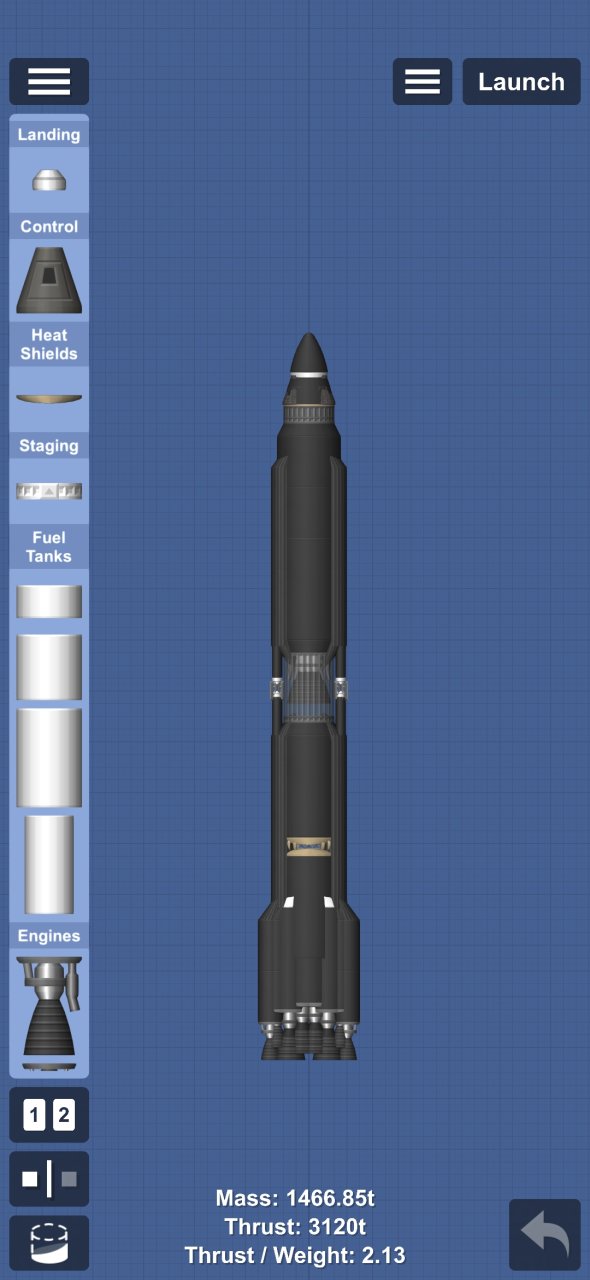RLSR (Real Life Size Rocket) Spaceflight Simulator
