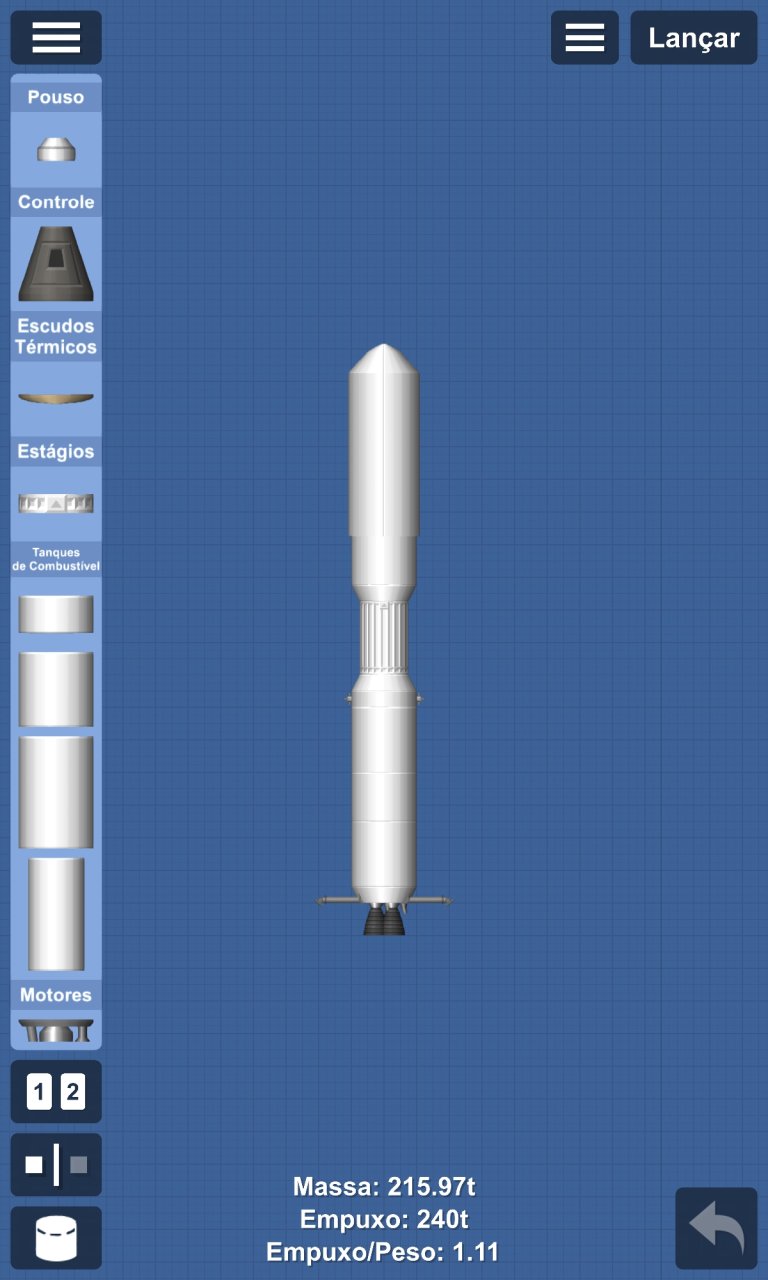 Rock 180 Spaceflight Simulator