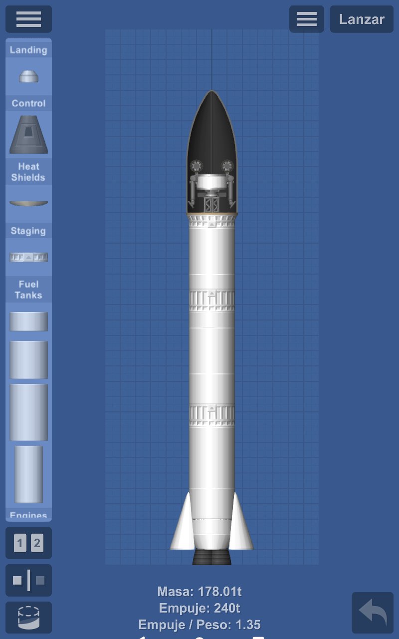 Rocket Blueprint for Spaceflight Simulator / SFS BP