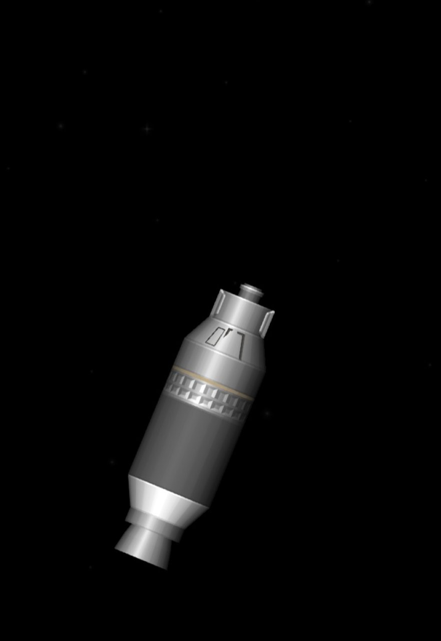 Rocket and lunchpad Spaceflight Simulator