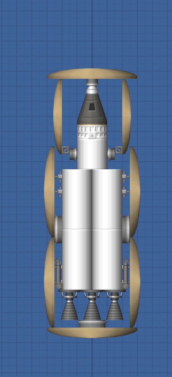 Rocket for Mars and venus Spaceflight Simulator