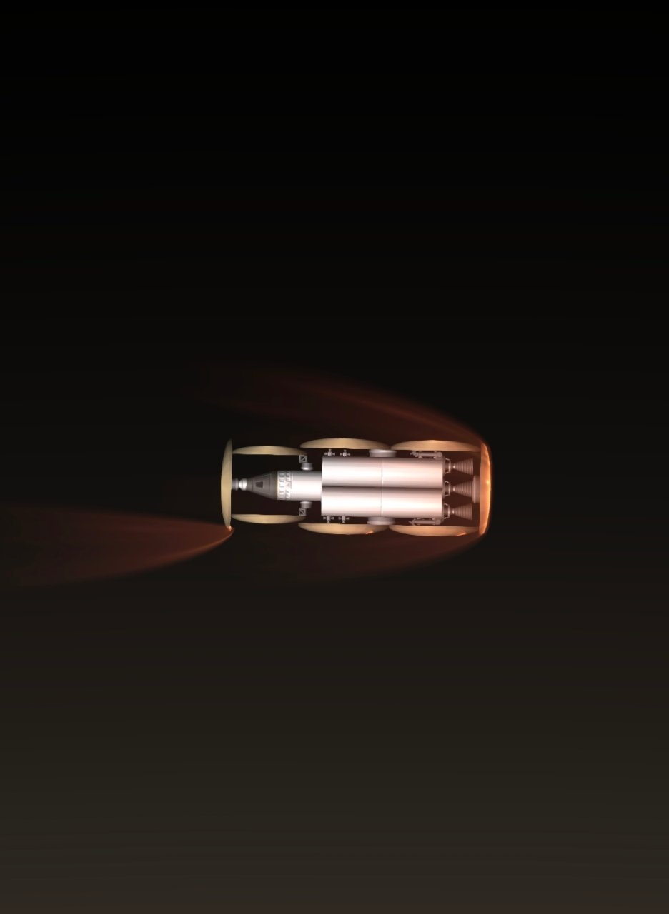 Rocket for Mars and venus Spaceflight Simulator