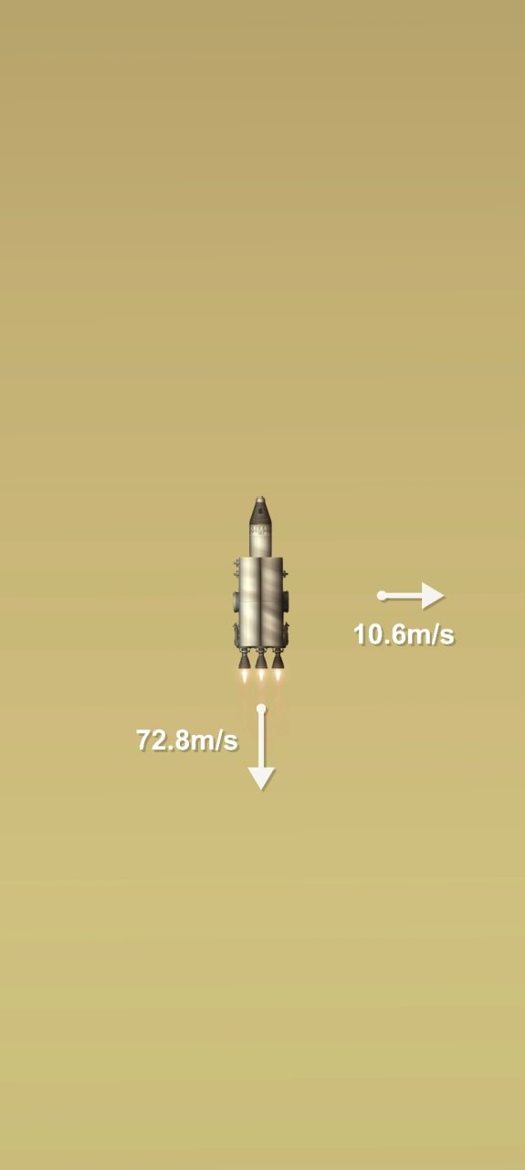 Rocket for Mars and venus Spaceflight Simulator