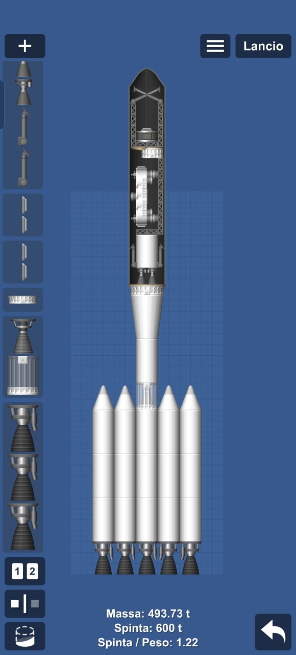 Rocket for rescue Mars Spaceflight Simulator