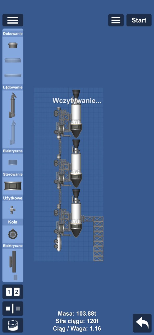 Rocket Launch Truck for Spaceflight Simulator