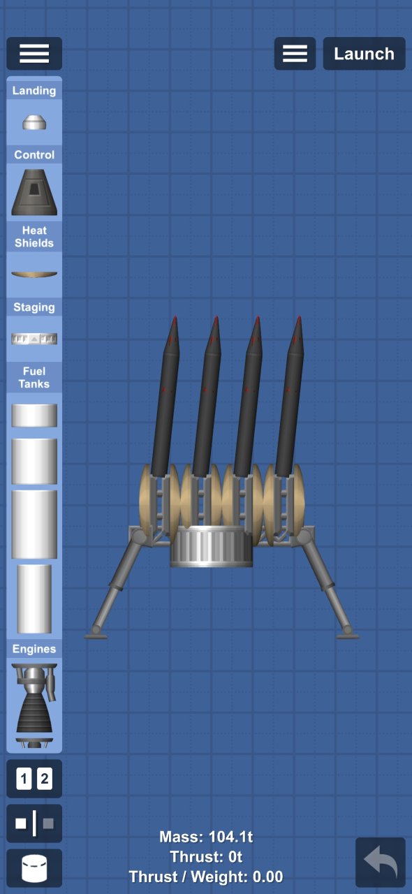 Rocket Morter for Spaceflight Simulator
