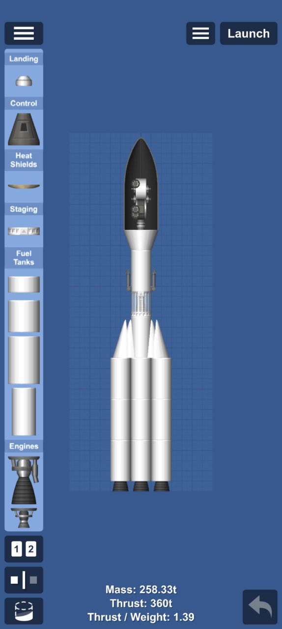 ROCKET ROVER MK1 for Spaceflight Simulator