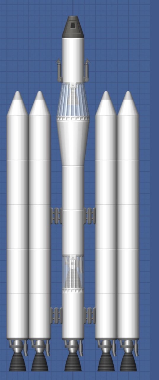 Rocket to moon Spaceflight Simulator
