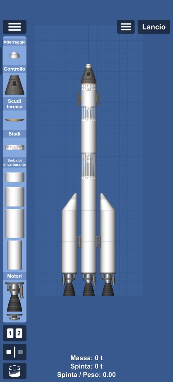 rocket to orbit the moon for Spaceflight Simulator
