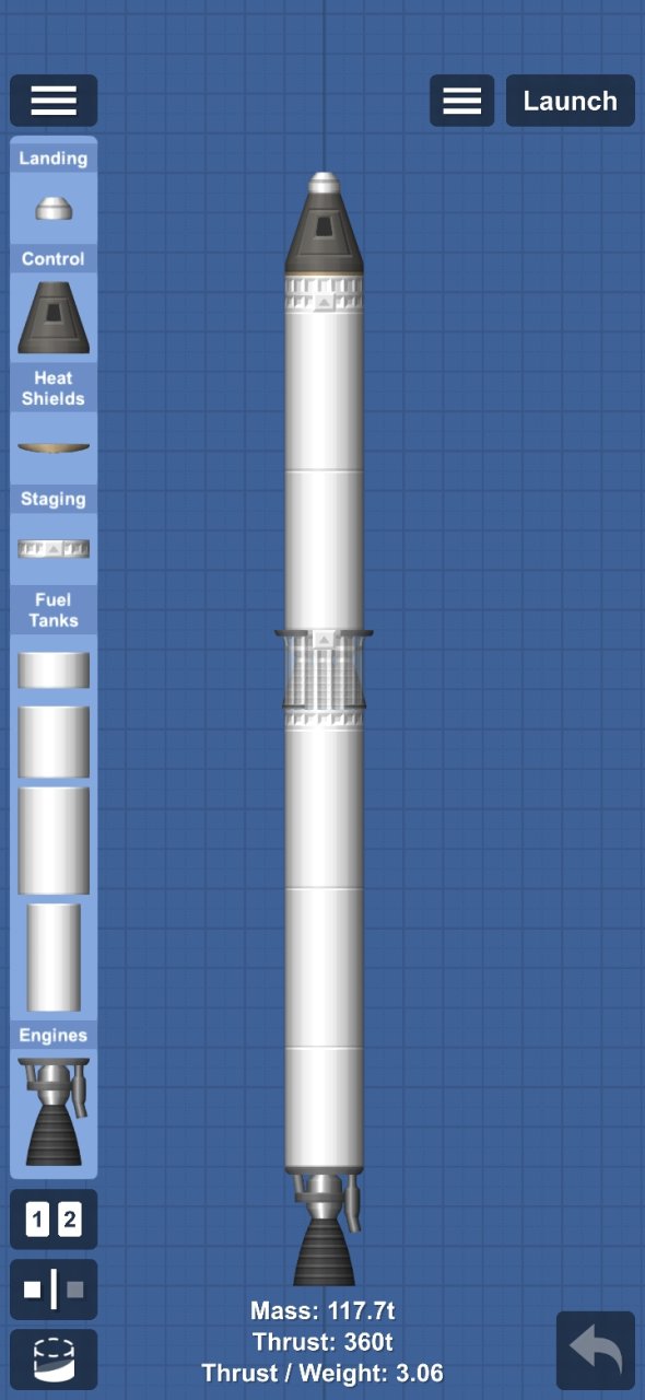 Rocket v1 Spaceflight Simulator