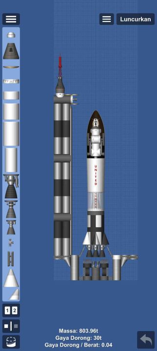 Rocket Wanz Blueprint for Spaceflight Simulator / SFS BP