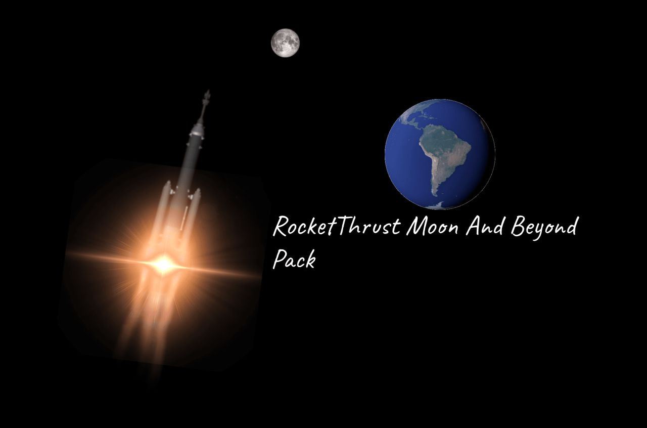 Rocketthrust Moon And Beyond Blueprint for Spaceflight Simulator / SFS BP