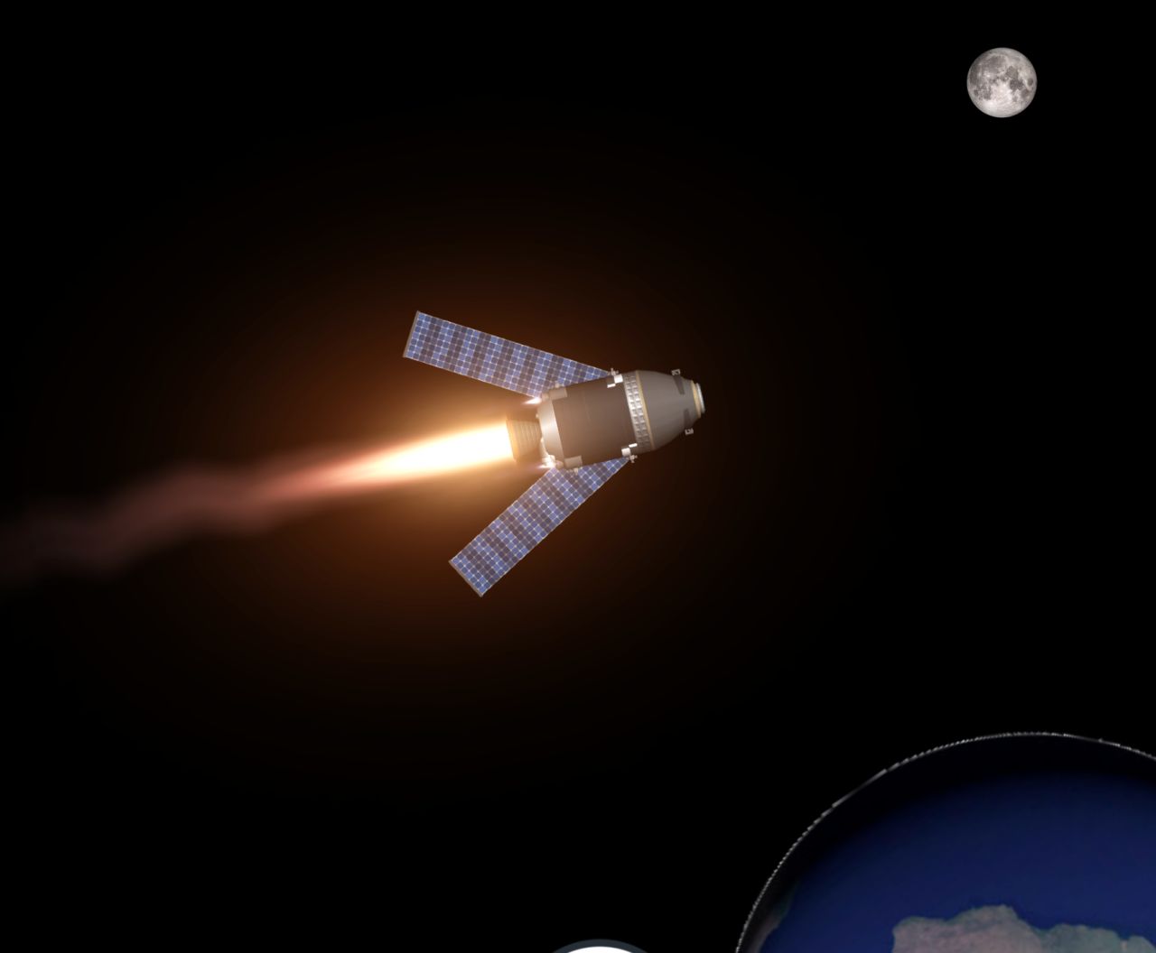 Rocketthrust Moon And Beyond Blueprint for Spaceflight Simulator / SFS BP