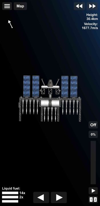 Rods From God Blueprint for Spaceflight Simulator / SFS BP