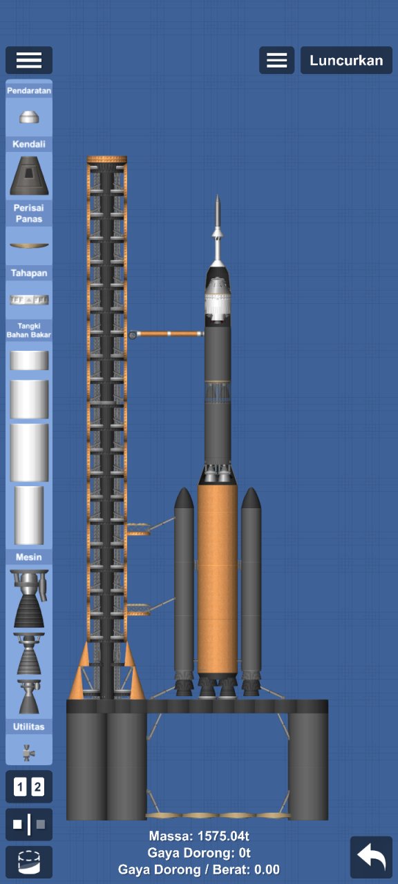 roket the moon Spaceflight Simulator