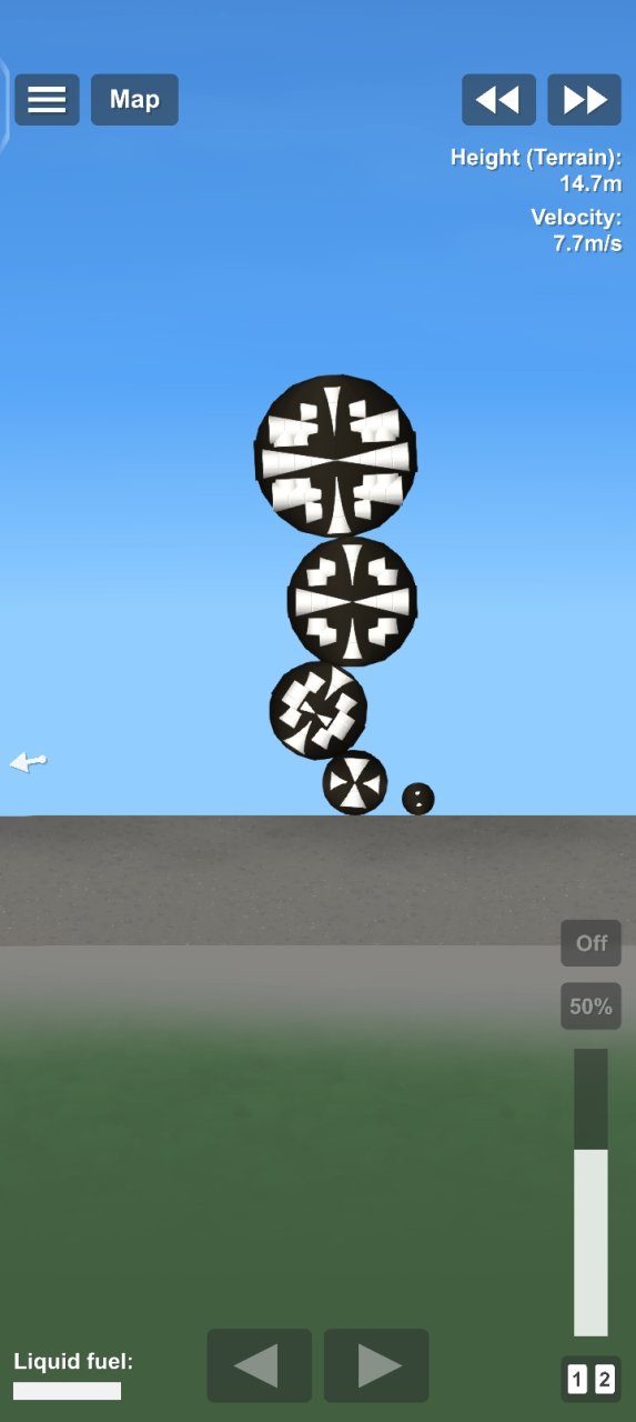 Round fuel tank Spaceflight Simulator