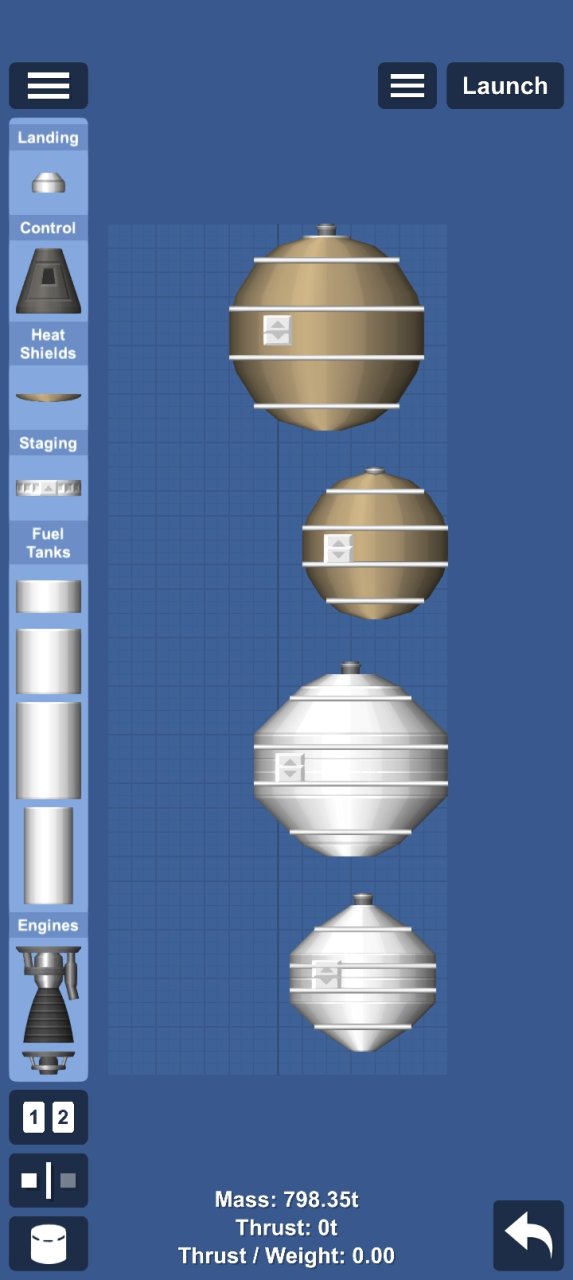 Round fuel tank [v2] (nodlc) Spaceflight Simulator