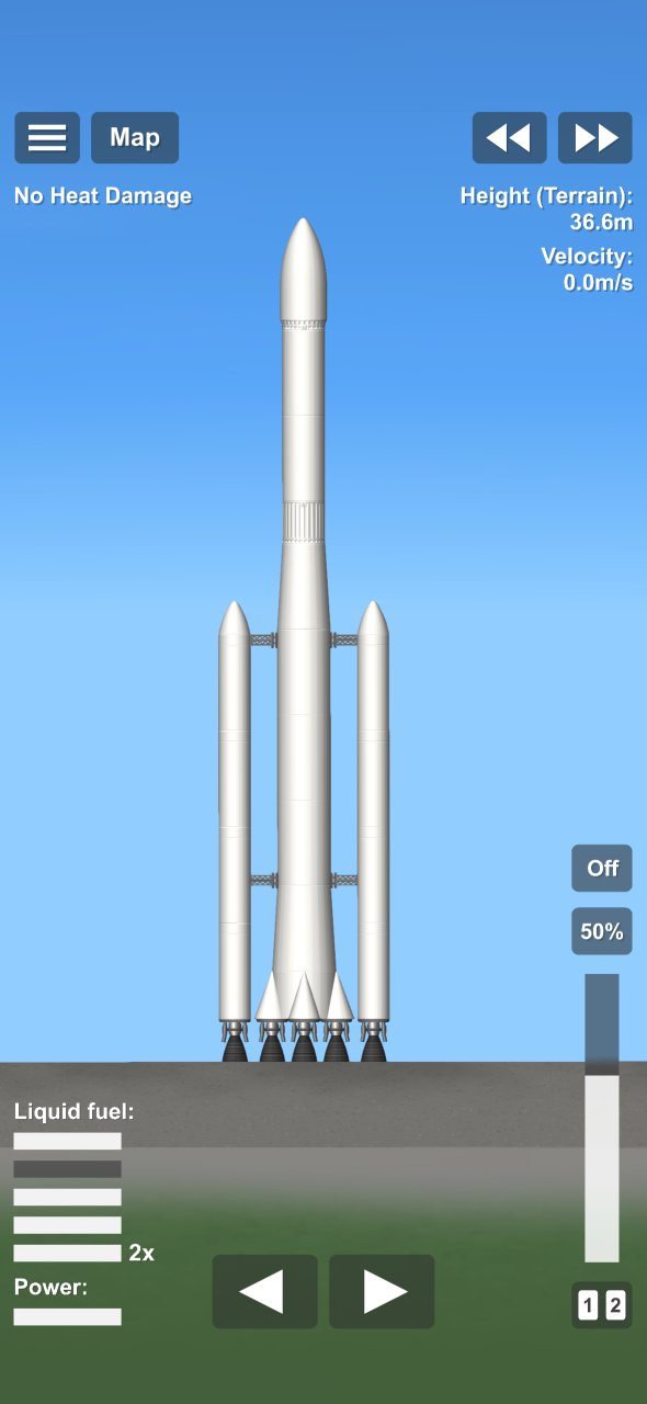 Rover launcher Spaceflight Simulator