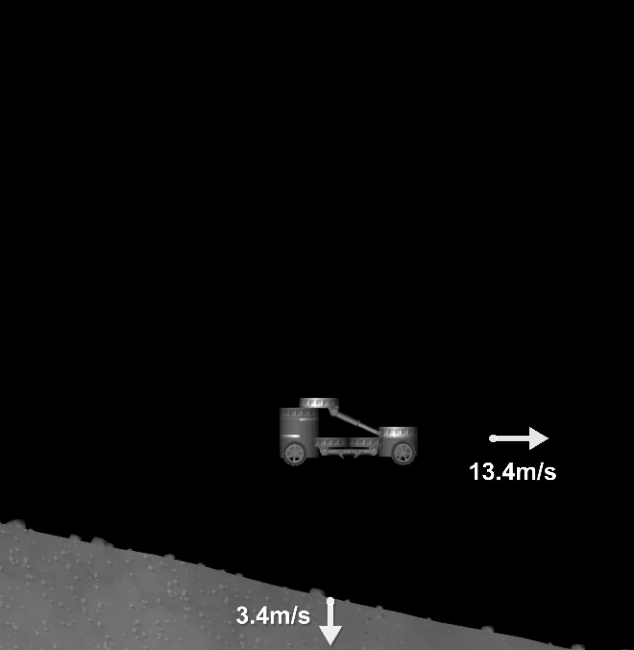 Rover (Moon And Mars) Spaceflight Simulator
