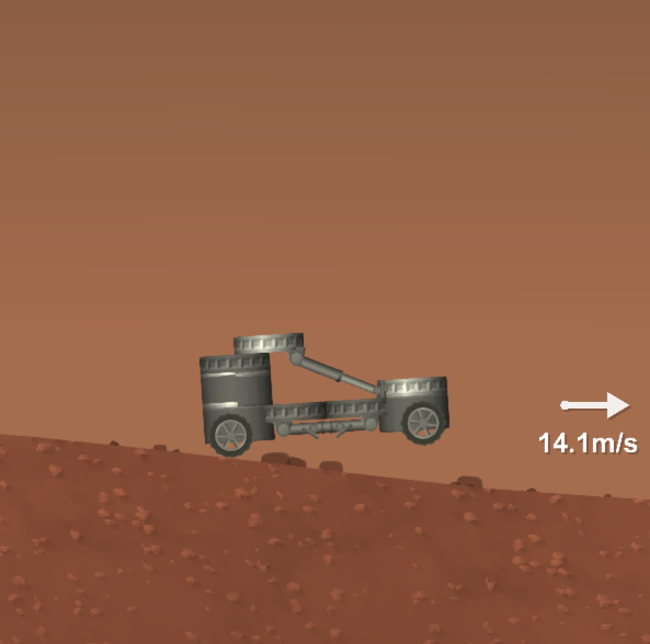 Rover (Moon And Mars) Spaceflight Simulator