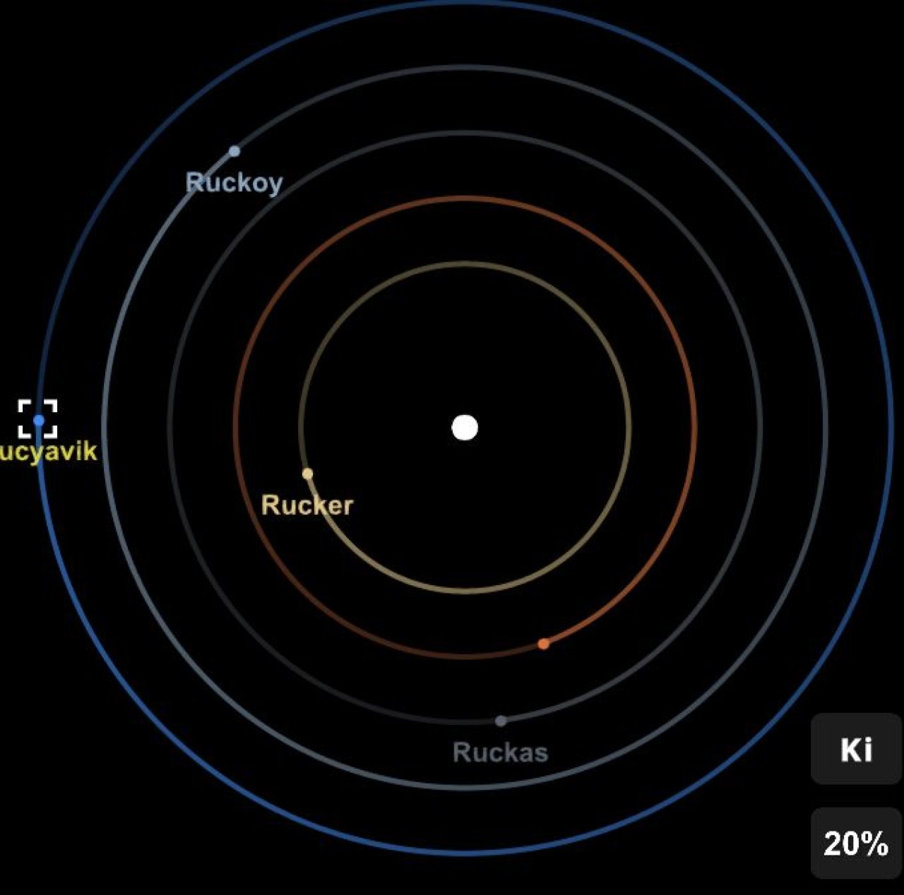 Rucker System Spaceflight Simulator