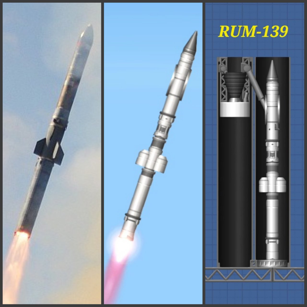 RUM-139 anti submarine missile Spaceflight Simulator