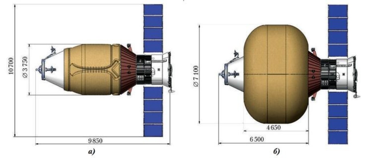 Russian (un)inflatable for Spaceflight Simulator