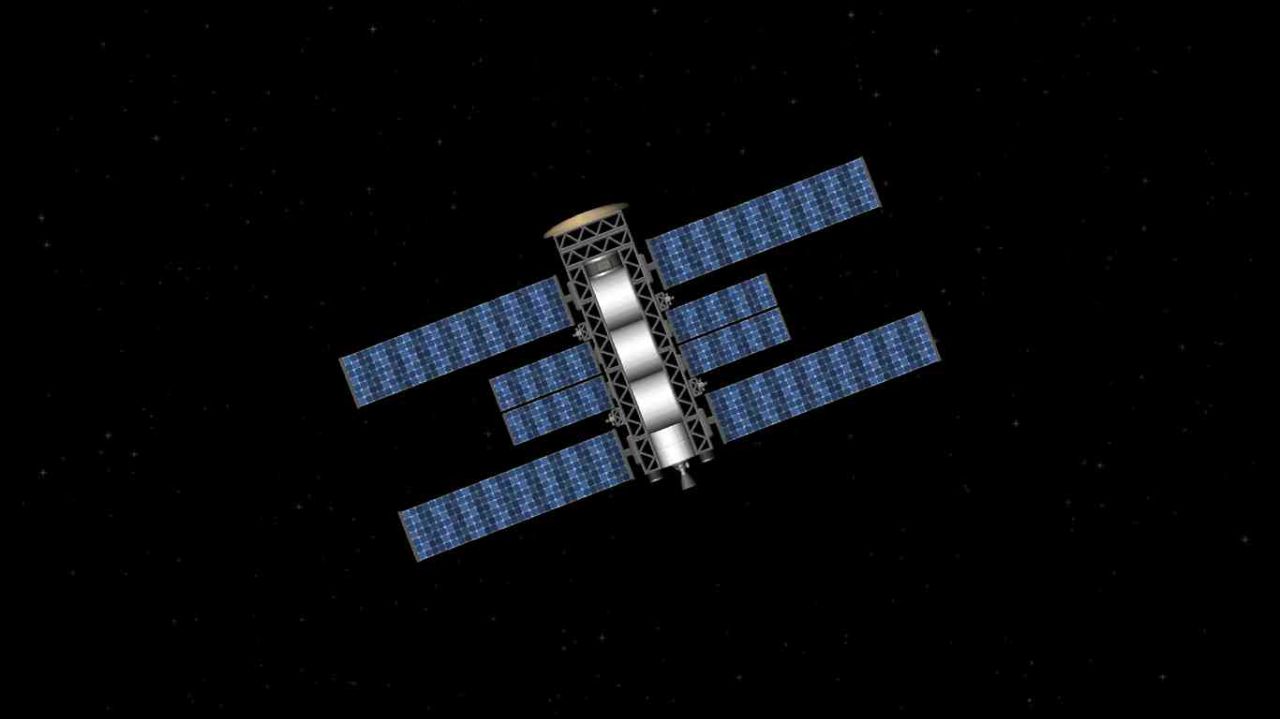 Satellite Blueprint for Spaceflight Simulator / SFS BP