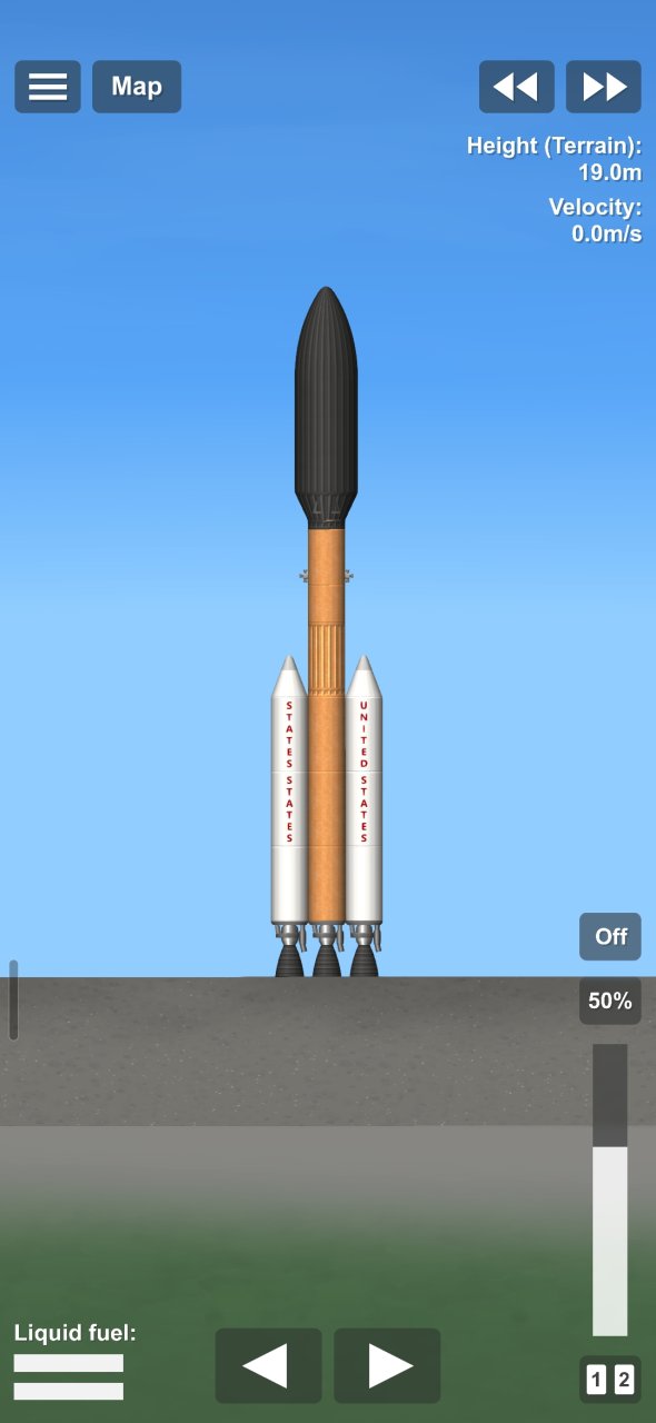 Satalite rocket no satelite Spaceflight Simulator