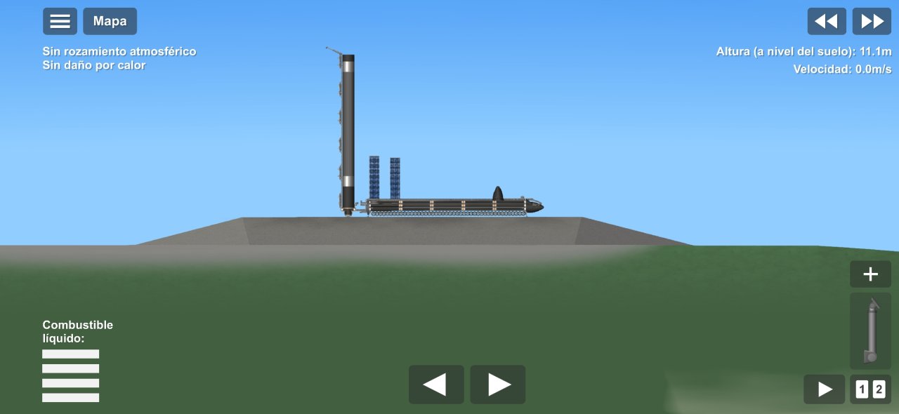 Satan II & Transport Launch Spaceflight Simulator