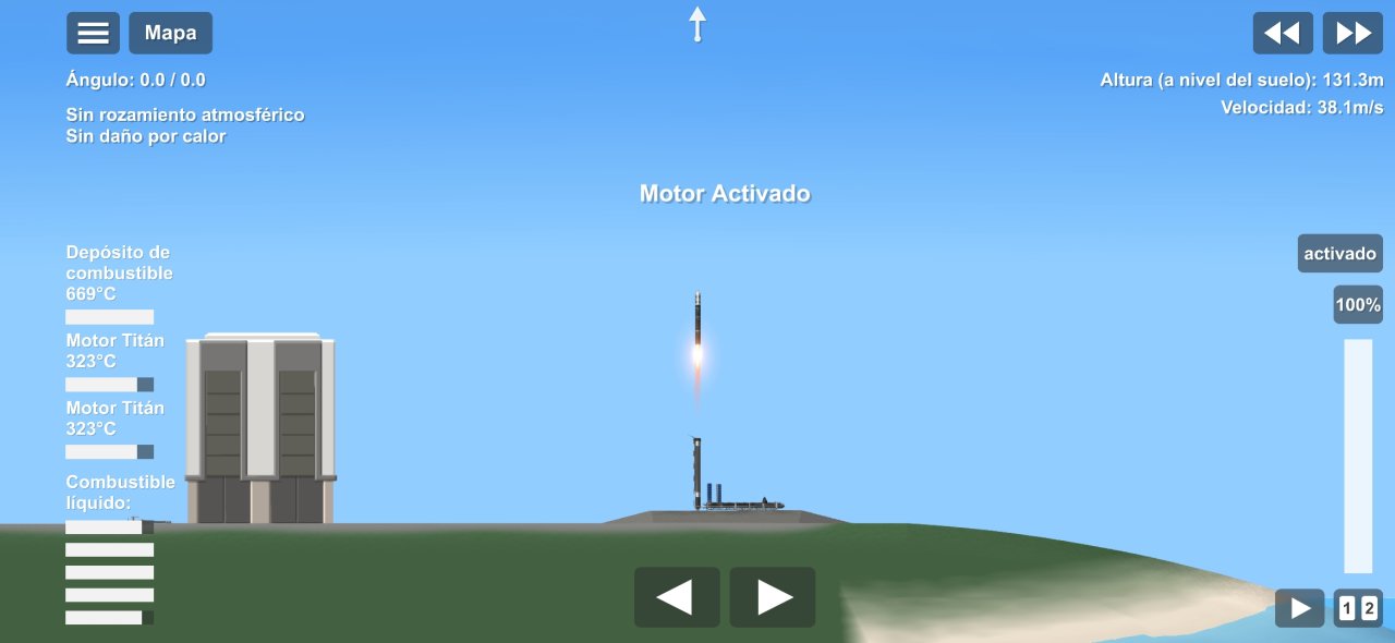 Satan II & Transport Launch Spaceflight Simulator