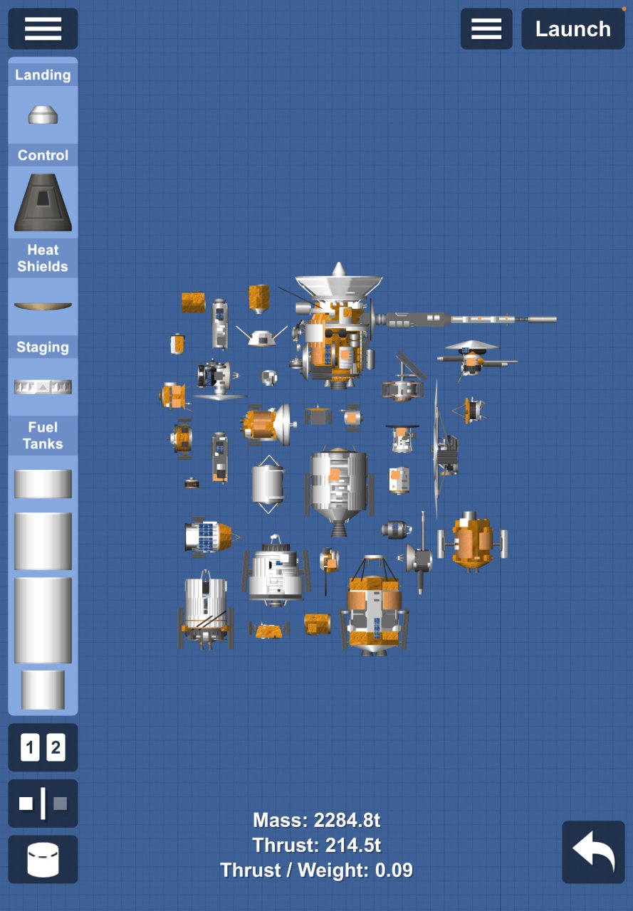 Satelite pack Spaceflight Simulator