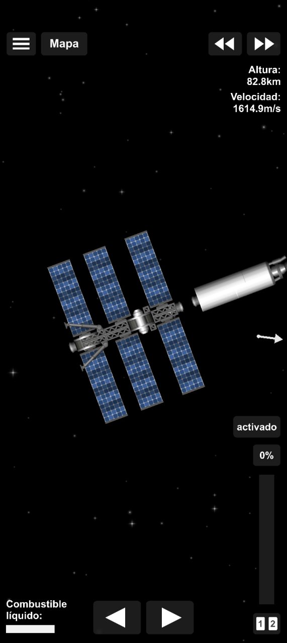 Satélite plex 1 Spaceflight Simulator