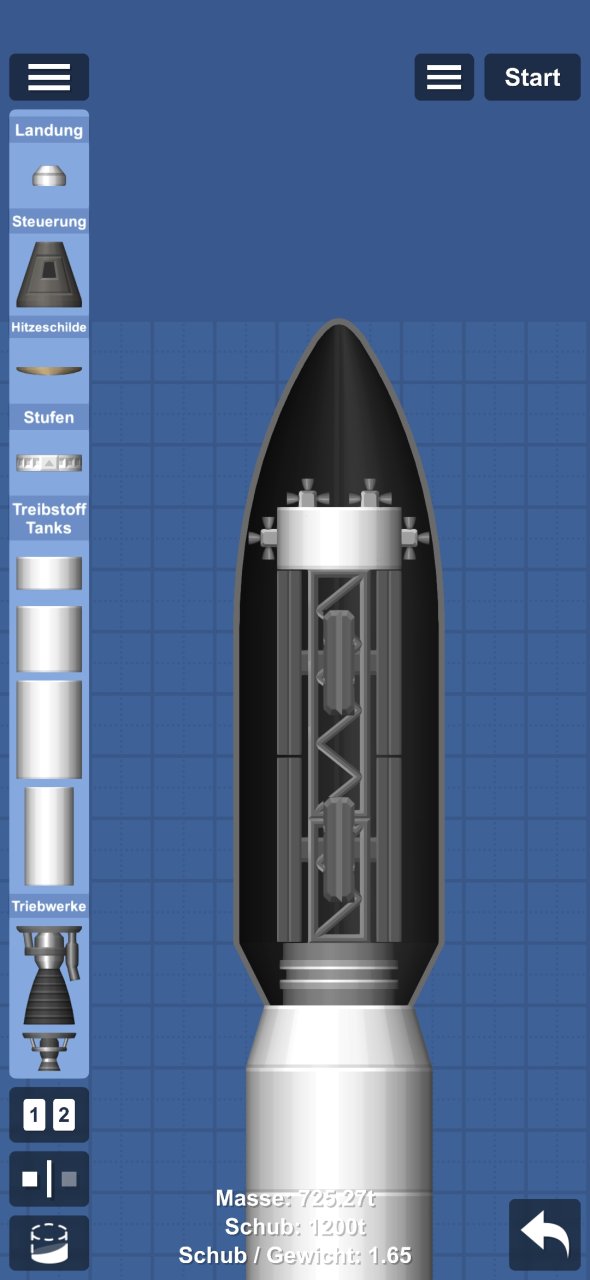 Satelite with rocket Spaceflight Simulator